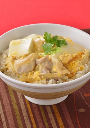 ふんわり豆腐入り親子丼-レシピのメイン写真