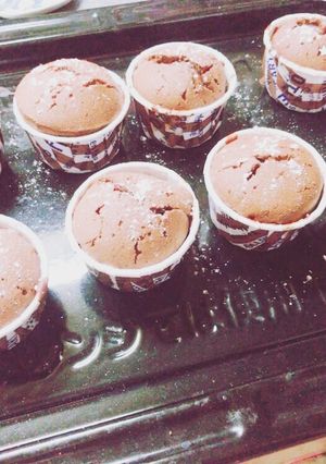 トロトロチョコのフォンダンショコラ-レシピのメイン写真