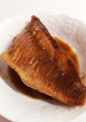 簡単！フライパンで冷凍赤魚の煮付け-レシピのメイン写真