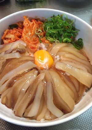 イカの沖漬け～贅沢卵かけごはん～-レシピのメイン写真
