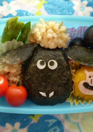 ひつじのショーン弁当（キャラ弁）-レシピのメイン写真