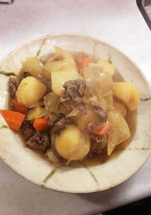 おばあちゃんの簡単肉じゃが-レシピのメイン写真