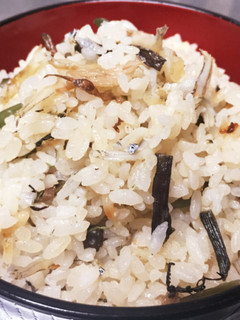 山菜としらすの炊き込みご飯-レシピのメイン写真