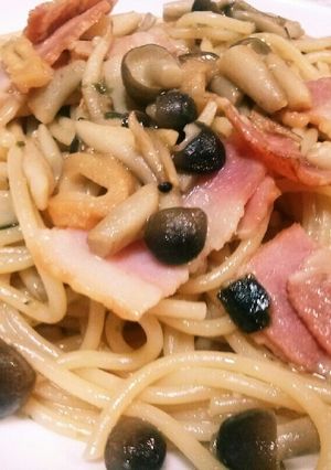 即席お吸いもの♪和風パスタ-レシピのメイン写真