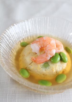 茶巾蒸し-レシピのメイン写真