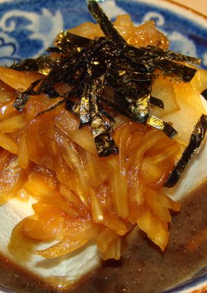 ★玉ねぎ冷や奴★-レシピのメイン写真