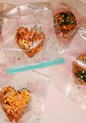 バレンタインにハートのクランチチョコ-レシピのメイン写真