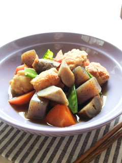 はんぺん入り鶏団子のうま煮-レシピのメイン写真