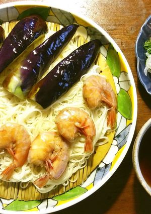 海老素麺-レシピのメイン写真
