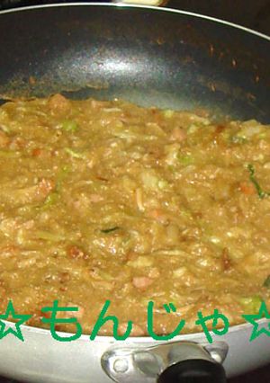 我が家のもんじゃ焼き♪-レシピのメイン写真