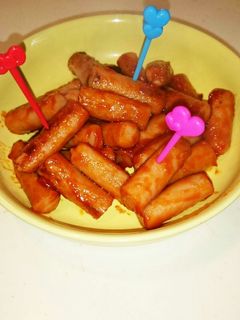 魚肉ソーセージのケチャップ炒め-レシピのメイン写真