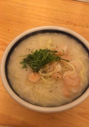 海老シソラーメン★餃子王将生ラーメン使用-レシピのメイン写真