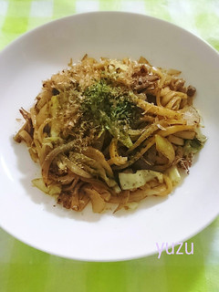 計量なし!簡単!焼きうどん(ソース味)-レシピのメイン写真