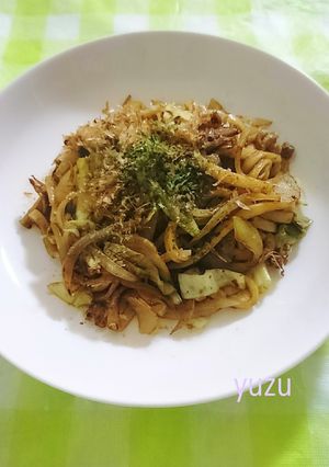 計量なし！簡単！焼きうどん(ソース味)-レシピのメイン写真