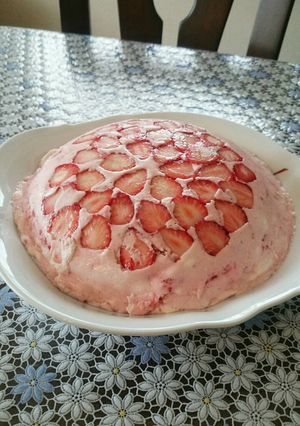 いちごのヨーグルトムース-レシピのメイン写真