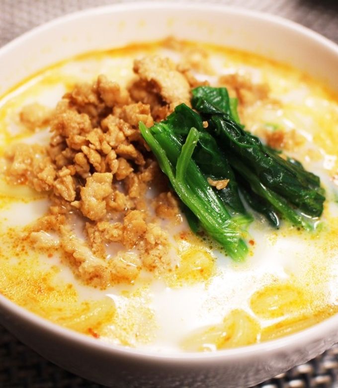 ヘルシー豆乳担々麺-レシピのメイン写真