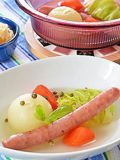 ピュアなスープがおいしい*ぬくぬくポトフ-レシピのメイン写真