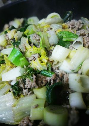 白菜と挽き肉の中華煮-レシピのメイン写真