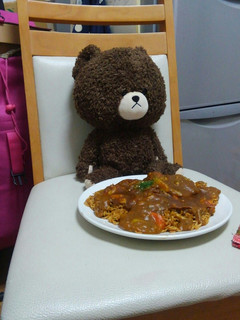 あんカレー焼きそば風-レシピのメイン写真