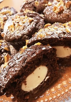 バレンタインに！クルミとチョコのマフィン-レシピのメイン写真