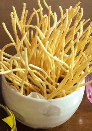 パリパリパスタ-レシピのメイン写真