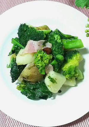 春野菜とじゃが芋のソテー-レシピのメイン写真