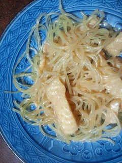 鶏皮と春雨の中華あえ-レシピのメイン写真