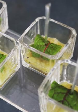 ソレルと白身魚のピンチョス-レシピのメイン写真