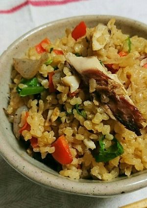 塩鯖の炊き込みご飯-レシピのメイン写真
