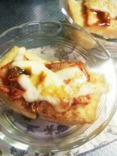 手軽にもう一品。厚揚げキムチーズ-レシピのメイン写真