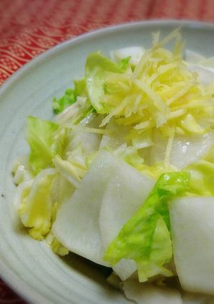 すぐ食べOK☆キャベツと大根の粕漬け☆-レシピのメイン写真
