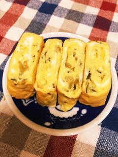高菜入り卵焼き-レシピのメイン写真