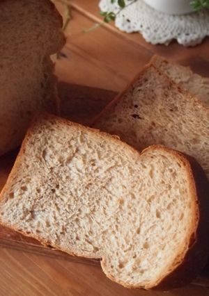 黒糖入り♡コーヒー食パン♪-レシピのメイン写真