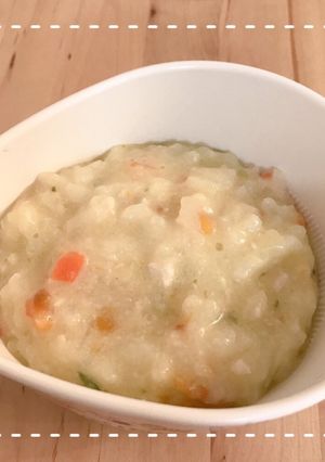 【離乳食】野菜と豆乳のリゾット-レシピのメイン写真