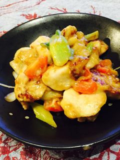 鶏胸肉と好きな野菜で!オイスターマヨ炒め-レシピのメイン写真