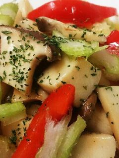 簡単マリネ風ホットサラダ☆主役のエリンギ-レシピのメイン写真