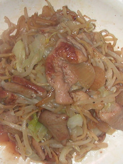 塩ホルモン焼きそば-レシピのメイン写真