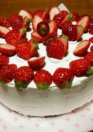 訳あり？ミニ苺たっぷりのショートケーキ♪-レシピのメイン写真