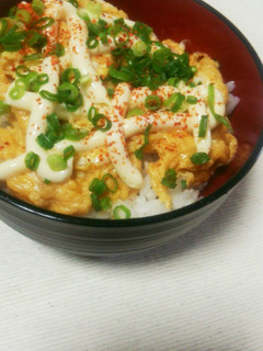 朝食にどうぞ(^^)醤油味な卵丼♪-レシピのメイン写真