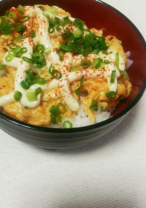 朝食にどうぞ(^^)醤油味な卵丼♪-レシピのメイン写真