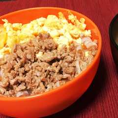 รูปของ 新感覚✩簡単2色丼