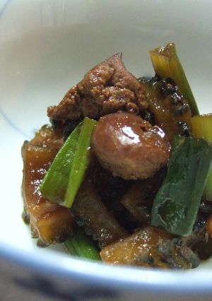 鶏レバーとゴーヤの佃煮風-レシピのメイン写真
