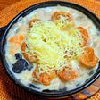 なんちゃってチャーシューの豚骨ラーメン鍋