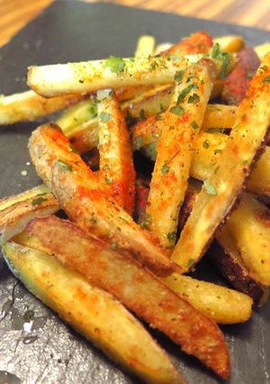 さつまいもとじゃがいものフライドポテト風-レシピのメイン写真