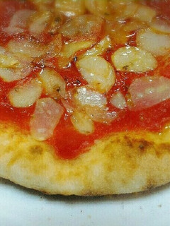 魚焼きグリルで手作りピザ☆マリナーラ-レシピのメイン写真
