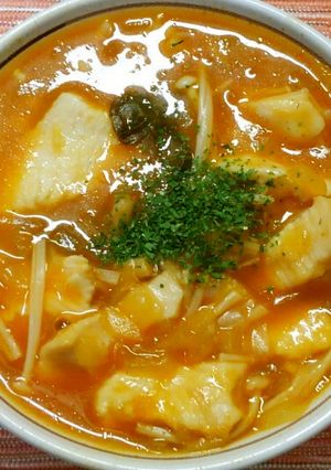 濃厚！鶏むね肉とえのきのケチャップ煮♡-レシピのメイン写真