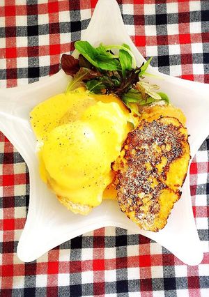 エッグベネディクト&フレンチトースト-レシピのメイン写真