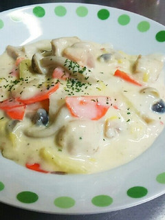 白菜と鶏肉のクリーム煮-レシピのメイン写真