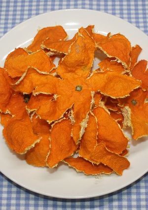 簡単がん予防☆食品乾燥機で陳皮みかんの皮-レシピのメイン写真