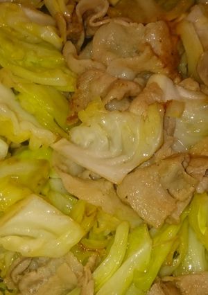 味付け簡単 美味しいキャベツ炒め-レシピのメイン写真